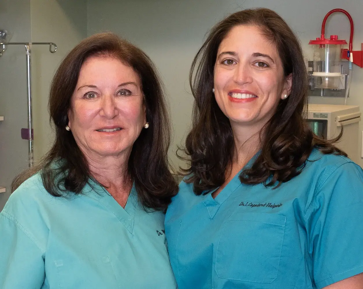 Dr. Michelle Copeland and Dr. Libby Copeland-Halperin